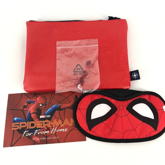 United Airlines Spiderman Far From Home Amenity Kit - Picture 1 of 8